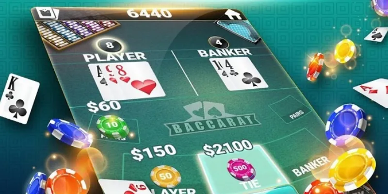 Chiến thuật chơi Baccarat đánh 1-2