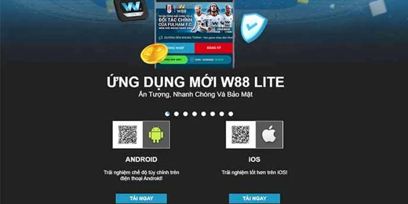 Tải app W88 trên iOS