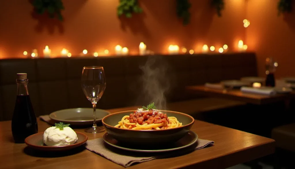 papas kitchen cuisine italienne avis featured Table italienne dressée chez Papa's Kitchen avec pappardelle al ragù et burrata, illustration de la cuisine italienne authentique