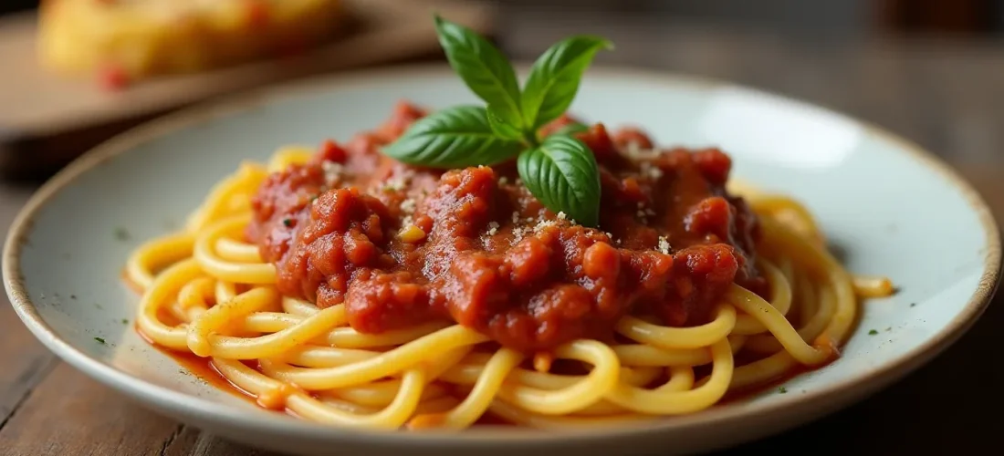 Image illustrant : Pâtes Bolognaise : La Vraie Recette Italienne de ma Mère